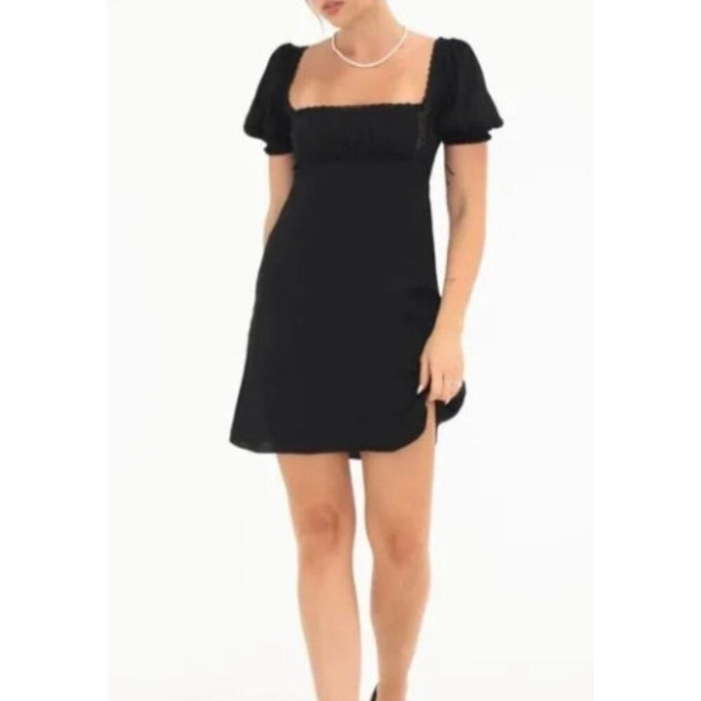 Rumored Napa Valley Y2K  Trendy Black Mini Dress – Size Small – NWT